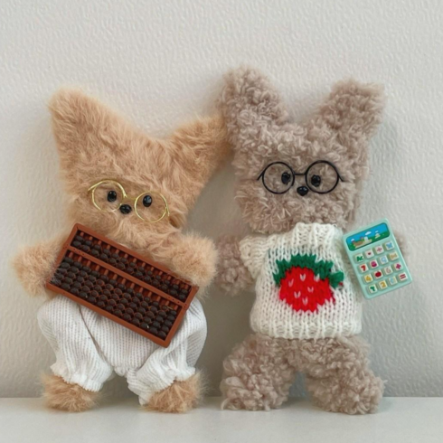 컬러인베리 모루 인형 키링 만들기 키트 DIY 누가누가더잘하나 세트, 1개
