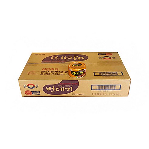 유동번데기130 - [815] 유동 번데기 130g x 48개 1box, 6.24kg, 1개