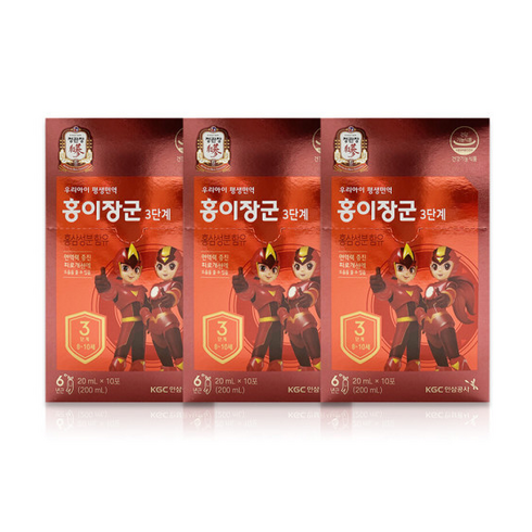 정관장 홍이장군 3단계 20ml x 90포, 90개