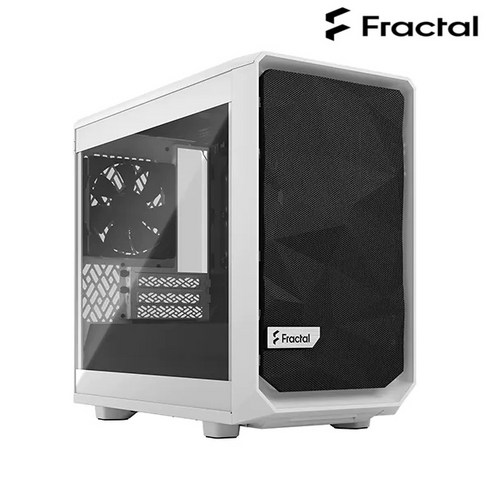 프렉탈디자인 Fractal Design Meshify 2 Nano Clear 강화유리 (White)