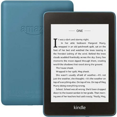 올뉴킨들 - 최신 킨들 페이퍼화이트 10세대 방수 킨들 ALL NEW Kindle Paperwhite 블루색상 미국 아마존 정품, 기본, 기본