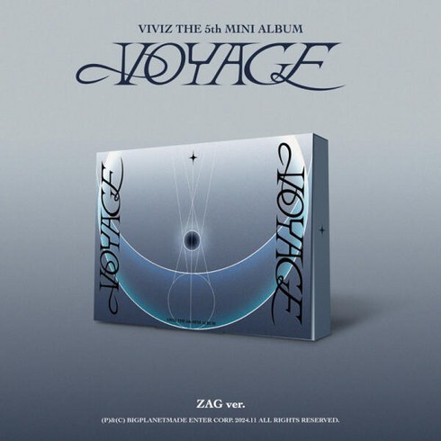 [CD] 비비지 (VIVIZ) - 미니앨범 5집 : VOYAGE [ZAG ver.]