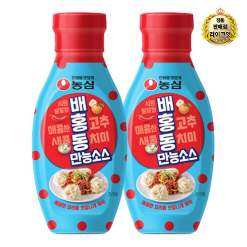 농심 배홍동 만능소스, 300g, 10개