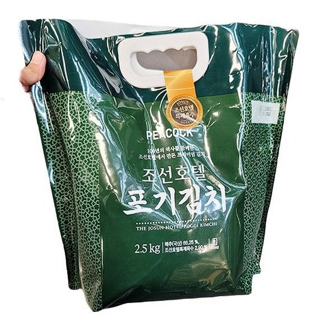 조선호텔배추김치 - 피코크 피코크 조선호텔특제육수 포기김치, 2.5kg, 1개