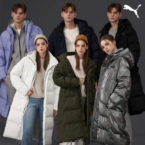 2023년 가성비 최고 푸마롱패딩 - 푸마 Winter 롱패딩 벤치코트