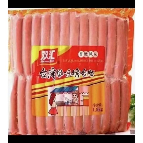 쇼부도호완 - 대만 소시지 중국 소시지 대만 카오창, 1.9kg, 1개