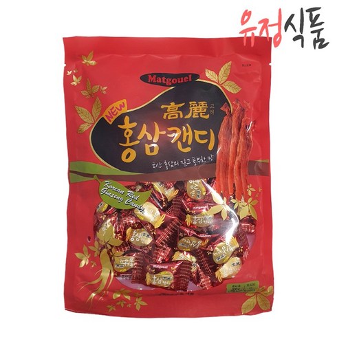 [유정식품] 맛고을식품 [NEW] 고려 홍삼캔디 300g, 20개