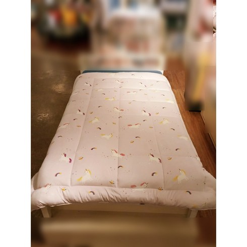 모던하우스 말랑찰떡 보들보들 유니콘 극세사 차렵이불 150X200 퍼플 CZ0223056, 사진참조