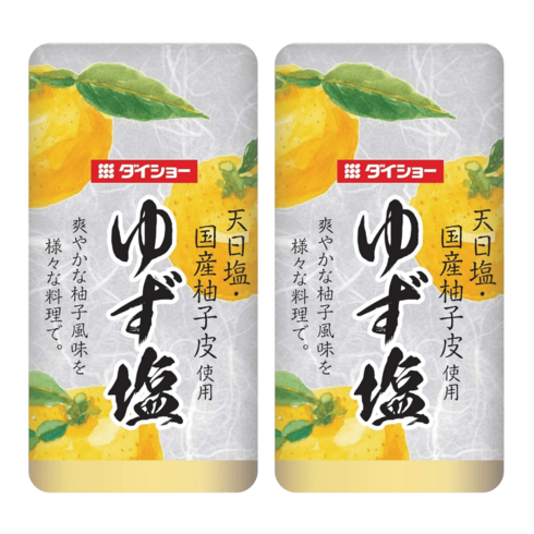 유자 소금 시오 80g 일본 조미료 돈까스 닭꼬치 가라아게 소스, 3개