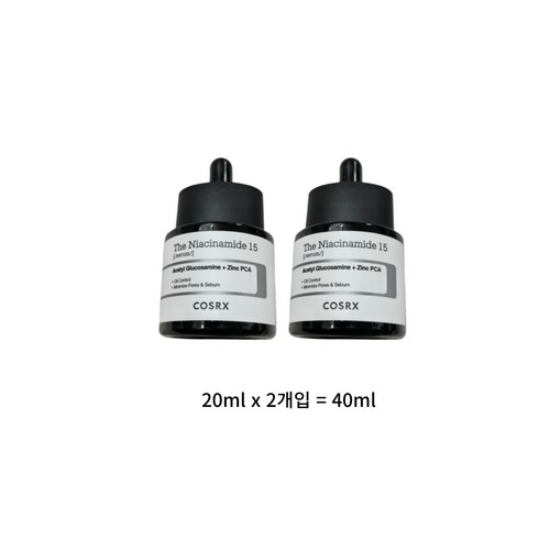 차스코 레티놀 - 코스알엑스 더 나이아신아마이드 15 세럼, 40ml, 6개