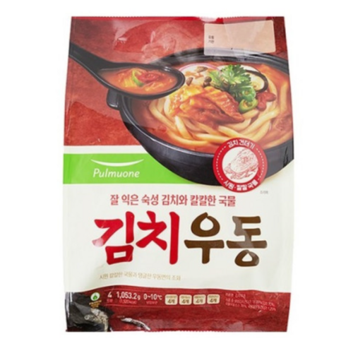 풀무원 김치우동 1 053g, 1053.2g, 1개