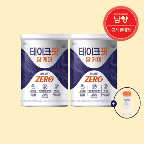 테이크핏 당케어 제로 단백질, 304g, 2개