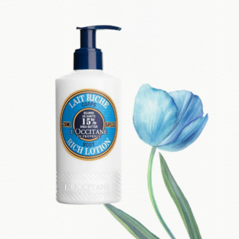 록시땅 바디로션 시어버터 울트라 리치 Body 로션 고보습 250ml, 1개, 1개