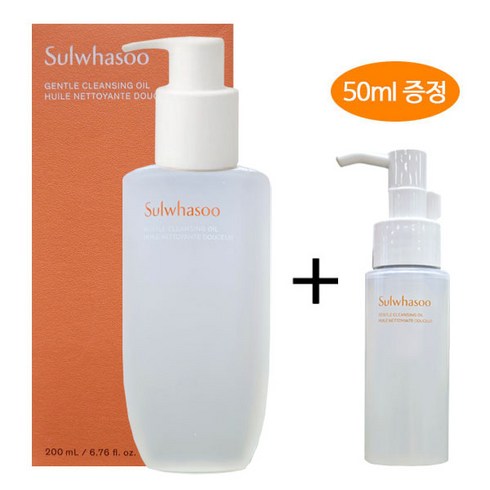 순행클렌징오일 - [설화수] 순행 클렌징오일 200ml+50ml, 1개