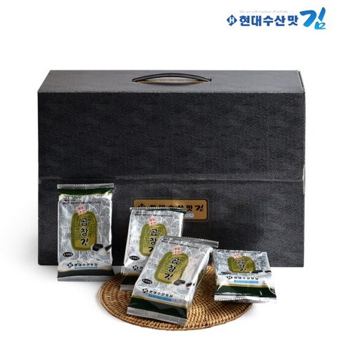 현대수산맛김 보령 대천김 곱창 도시락김, 5g, 30개