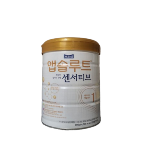 앱솔루트 센서티브 분유 1단계, 900g, 1개