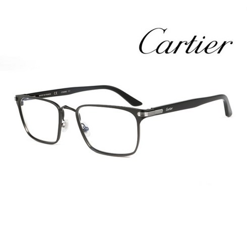 [까르띠에] [CARTIER] 명품 안경테 CT0205O 001 스퀘어 메탈 남자 여자
