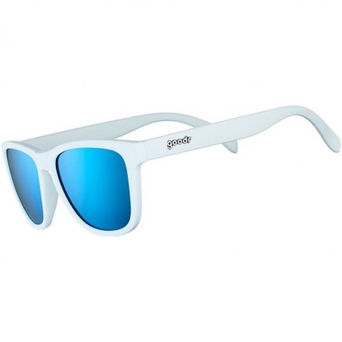 goodr 선글라스 - 굿알 스포츠 패션선글라스 Goodr OG Sunglasses, Blue/White, Blue/White