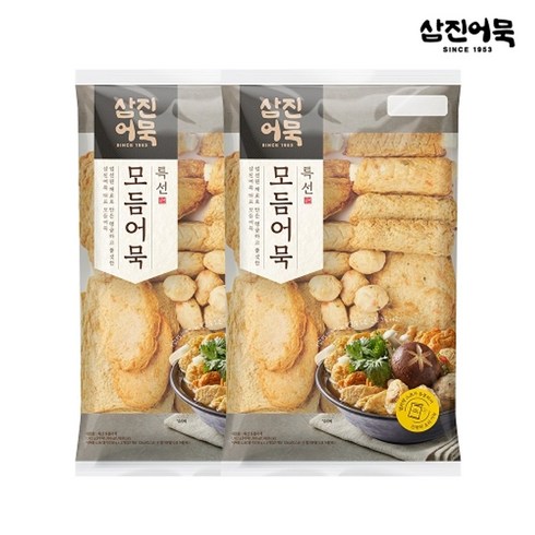 [삼진어묵] 특선모듬어묵 x 2개, 1102g