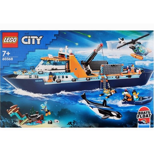 LEGO 60368 - 북극 탐사선 / 레고 정품 시티, 단일옵션