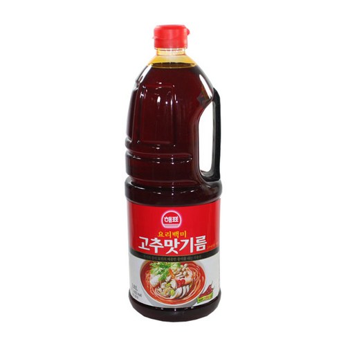 해표 요리백미 고추맛기름, 1.8L, 1개