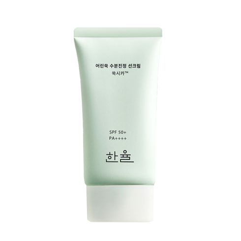 한율 어린쑥 수분 진정 선크림 SPF50+ PA++++, 50ml, 1개