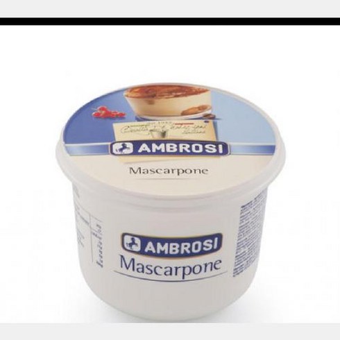 마스카포네치즈 AMBROSI 500G, 1개, 단품
