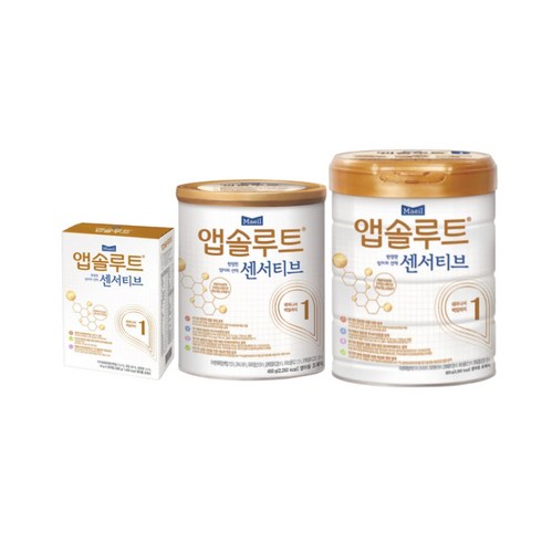 앱솔루트 센서티브 분유 1단계, 900g, 1개