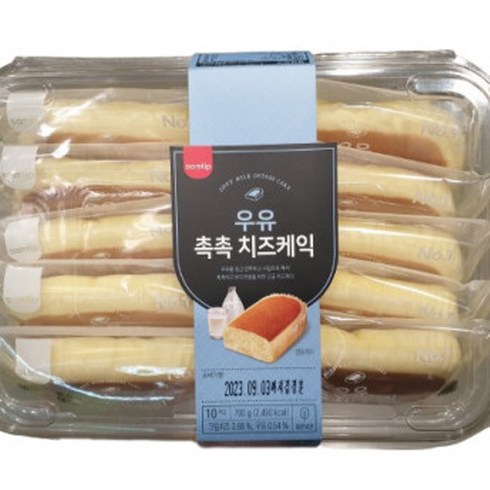 삼립 우유촉촉 치즈케익, 700g, 2개