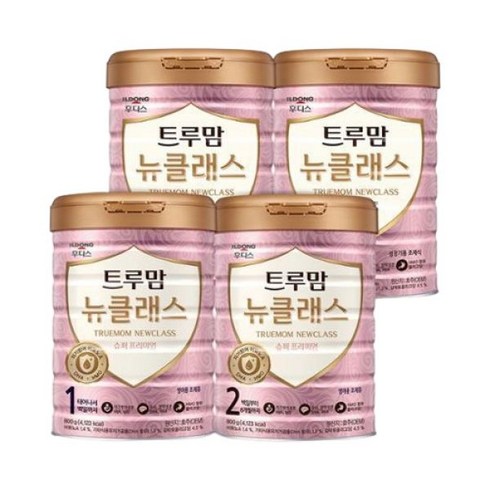 후디스 new트루맘 뉴클래스 800g 1캔(1~3단계) 중 택1 일동, 1단계 1캔(~6개월까지), 1개