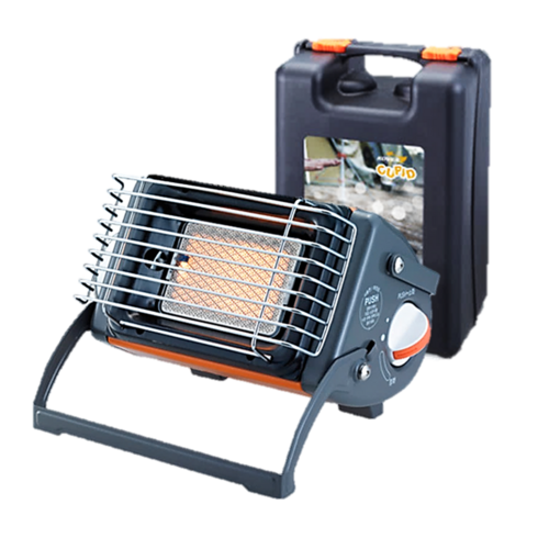 2023년 가성비 최고 코베아미니난로 - 코베아 캠핑 가스 낚시 난로 미니 큐피드+가방 소형 미니, 큐피드