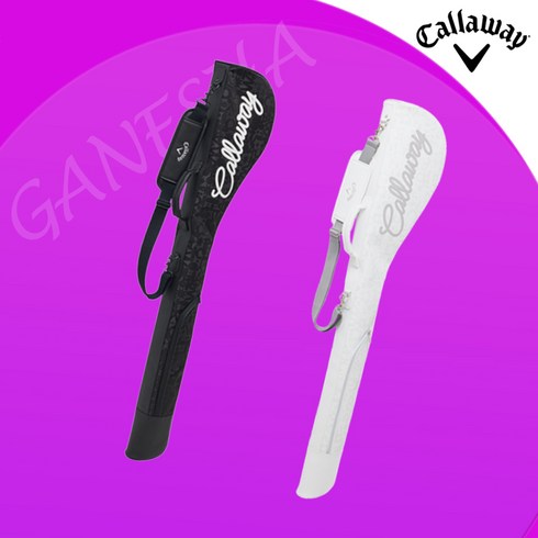 2023년 가성비 최고 캘러웨이하프백 - 2023년 캘러웨이 여성용 골프 클럽케이스 가벼운 휴대용 연습장용 골프가방 하프백, 화이트