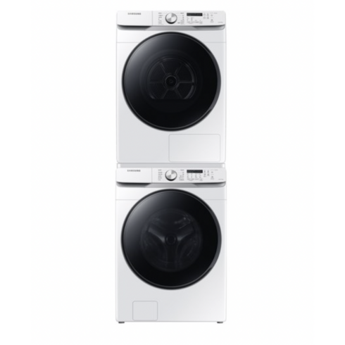 삼성전자 그랑데 드럼세탁기 WF19T6000KW 19kg+건조기 DV16T8520BW 16kg+직렬설치 패키지 방문설치, WF19T6000KW, DV16T8520BW, 화이트