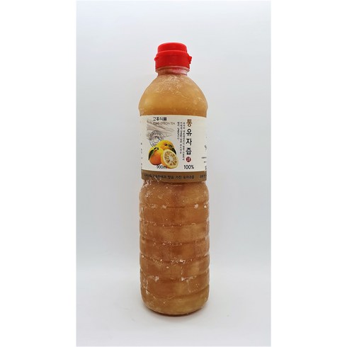 고흥 유자즙 유자원액 100% 900ml, 1개, 1병