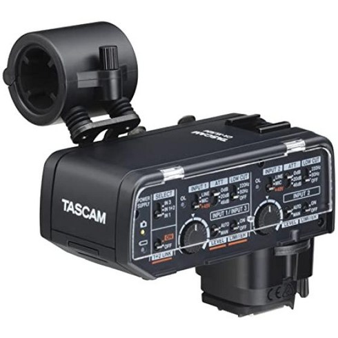 TASCAM 캐논 키트CA-XLR2d-C XLR MIC Adaptor for DSLR, 자세한 내용은 참조