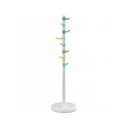 이케아 크로키그 스탠드옷걸이 화이트멀티컬러 높이128cm ABS, 상세참조, 1세트