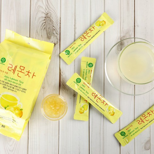 제철진미 제주가키운 레몬차 스틱 375g / 750g, 25g, 30개