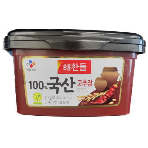 해찬들 고추장, 1kg, 1개