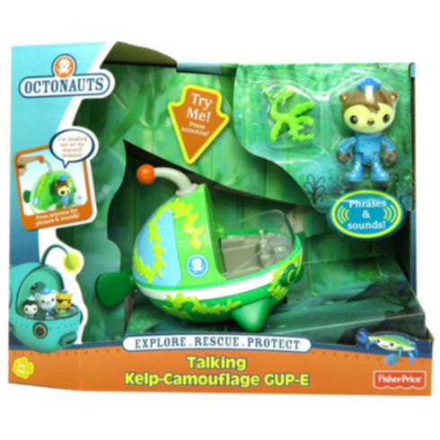 [마텔정품] 영문음성 피셔프라이스 바다탐험대 옥토넛 말하는 탐험선 셀링턴 GUP-E 탐사선 잠수함 쇄빙선, 셀링턴GUP-E