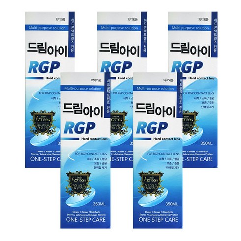 드림아이 하드/RGP 다목적용액 350ml, 5개