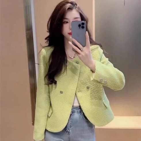 ModernFashion프렌치숏 코트 트위드자켓