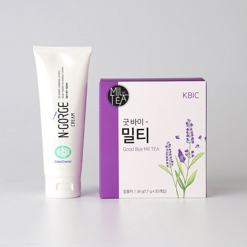 엔고지크림 - 엔고지크림 120ml + 굿바이밀티(20T), 1세트