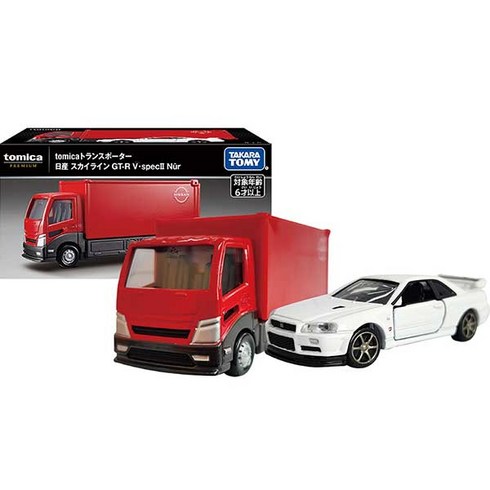 토미카 프리미엄 트랜스포터 닛산 스카이라인 GT-R V-specII 뉘르, 단품