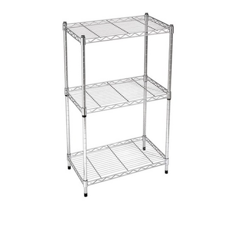 600x300x900도디스철제선반 - 정리중독 메탈랙 스탠드 선반 600 x 350 x 900 mm 3단 + 이동식 바퀴 세트, 0NE COLOR (단일색상) 1개