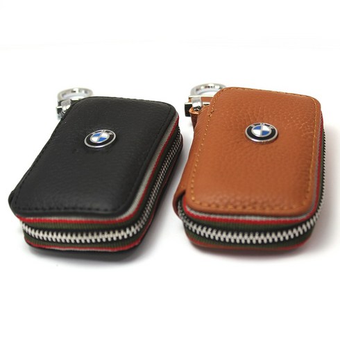 BMW 가죽 키케이스 키홀더 키지갑, 브라운
