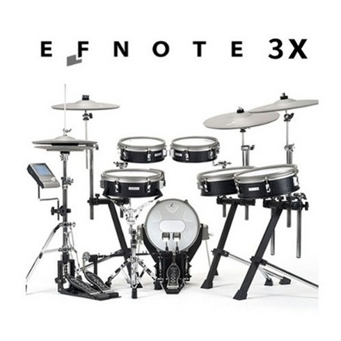 2023년 가성비 최고 efnote3x - [이에프노트] EFNote3X 6기통 전자드럼(하이햇 스탠드 페달 의자 매트 별도)
