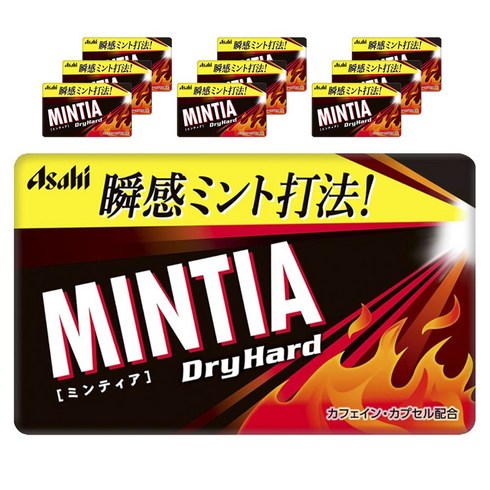 민티아 - Asahi 민티아 드라이하드 캔디 50개입, 10개
