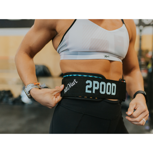 2pood벨트 - [미국]2POOD ALL HART BY AMANDA BARNHART STRAIGHT WEIGHTLIFTING BELT 역도 벨트, XS