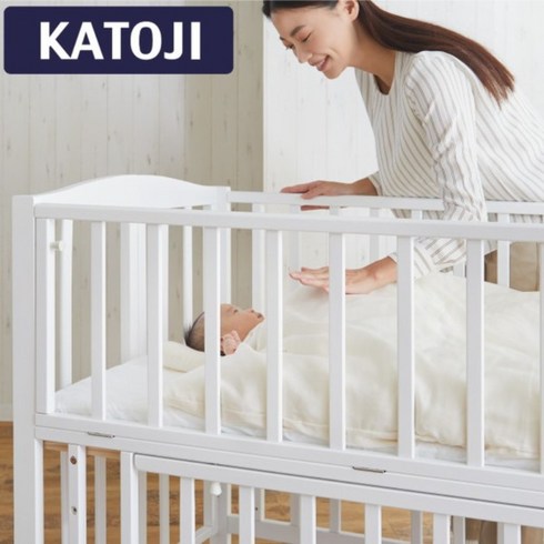 카토지 - 카토지 KATOJI 유아용침대 접기 레귤러 사이즈 화이트 02326, 단일 옵션