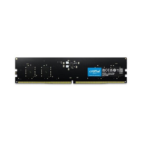 2023년 가성비 최고 마이크론 Crucial DDR5 PC5-44800 CL46 - 마이크론 Crucial DDR5 16GB PC5-44800 CL46 메모리 (5600MHz) 대원CTS, 선택하세요